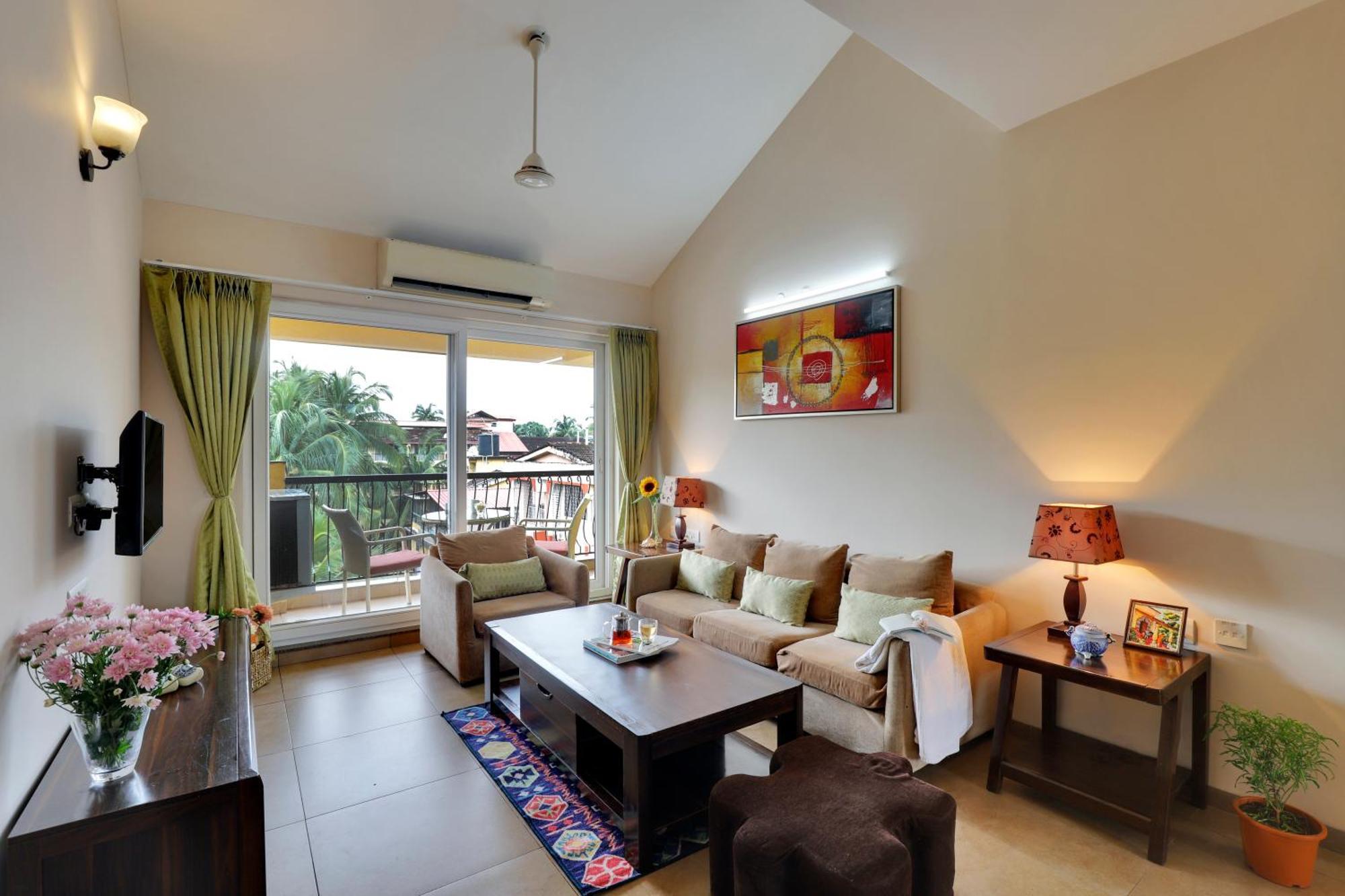 Veera Strand Park Serviced Apartments Near Calangute Zewnętrze zdjęcie