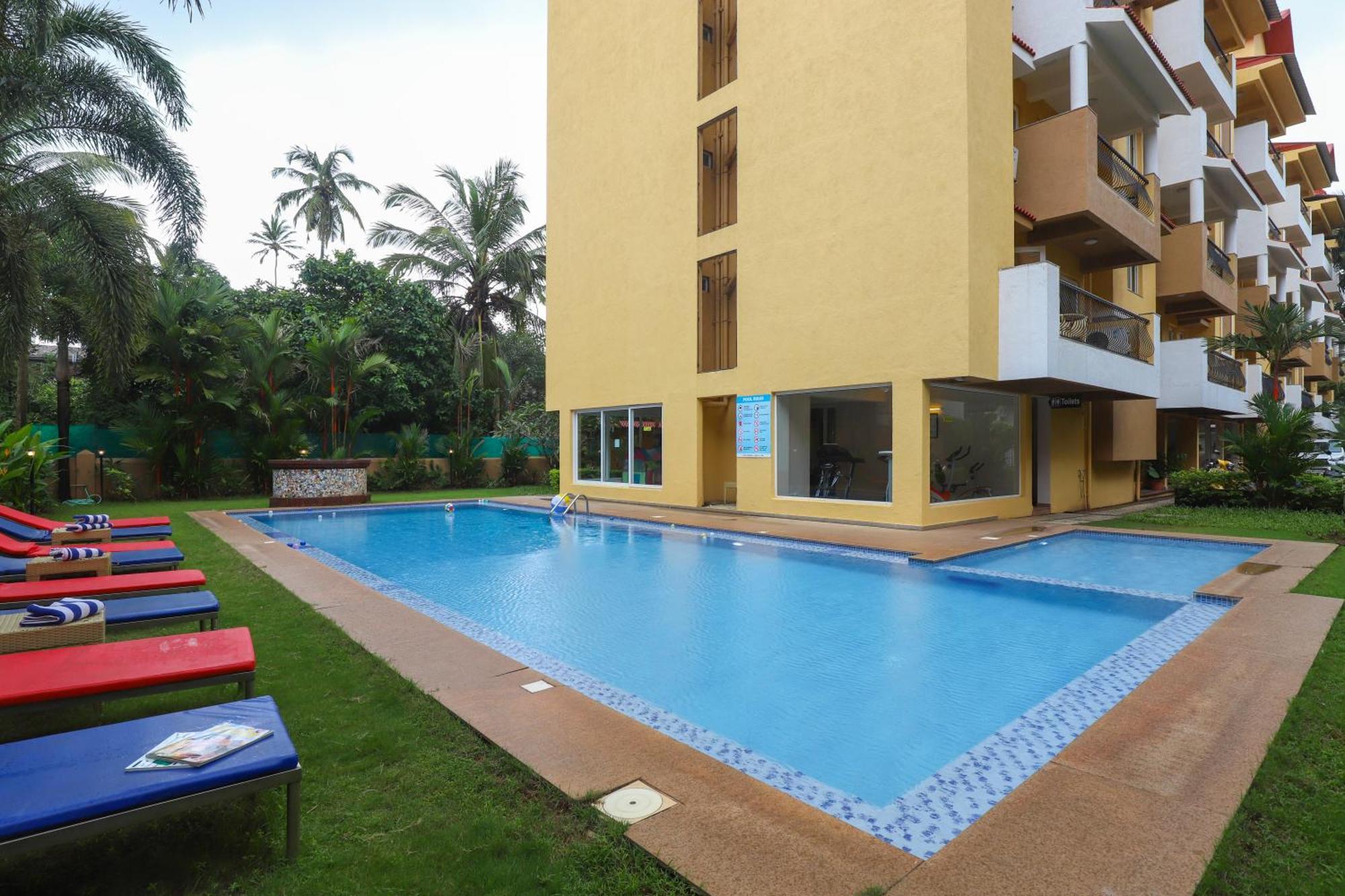 Veera Strand Park Serviced Apartments Near Calangute Zewnętrze zdjęcie